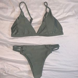 Zaful Bikini Set - Grean Condition& Super Cute!